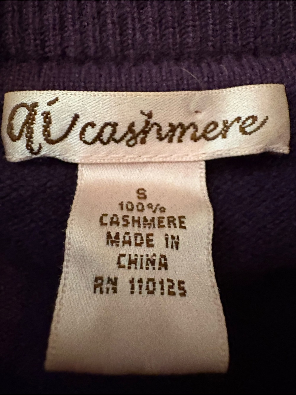 Women’s Zip-Front Jacket in Deep Purple - Picture 3 of 5